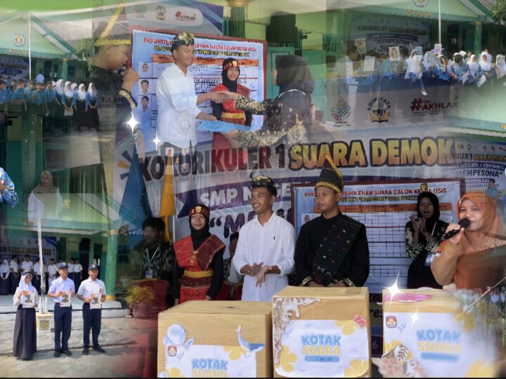 📖BELAJAR DEMOKRASI MELALUI RANGKAIAN KEGIATAN  KOKURIKULER DAN PEMILIHAN KETUA OSIS PERIODE 2026/2027 SMP Negeri 1 CEPIRING✨️