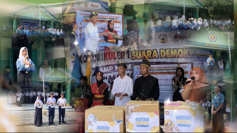 📖BELAJAR DEMOKRASI MELALUI RANGKAIAN KEGIATAN  KOKURIKULER DAN PEMILIHAN KETUA OSIS PERIODE 2026/2027 SMP Negeri 1 CEPIRING✨️